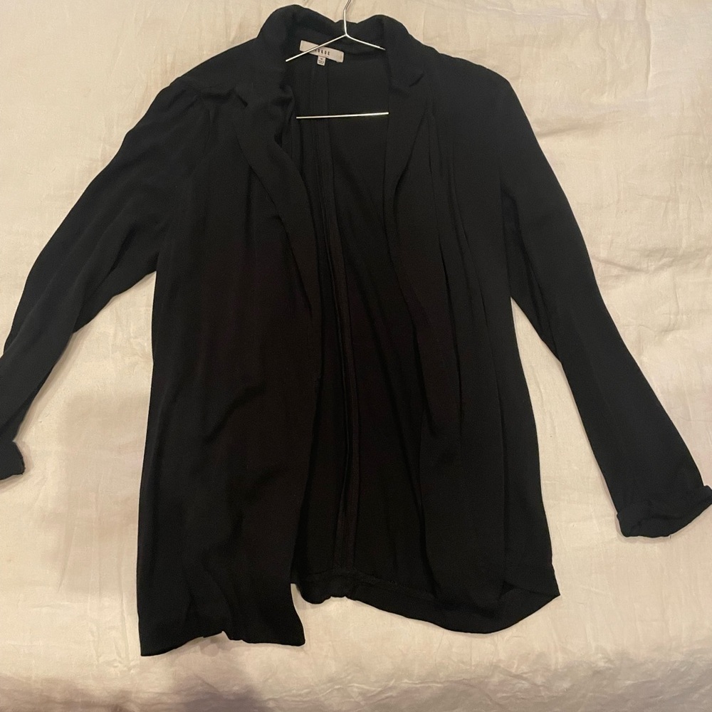 Lightweight black blazer